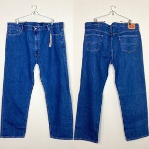 Levi’s NEW Mens Classic 505 Denim Jeans Sz 50x34